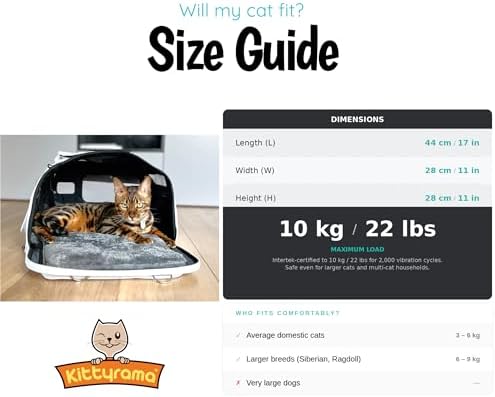 Kittyrama Soft-Sided Airline Approved Cat Carrier - Image 5