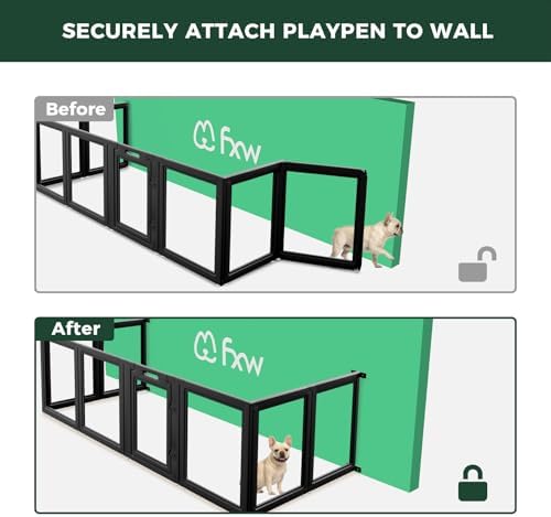 FXW AuraSpace Acrylic Dog Playpen - Image 5