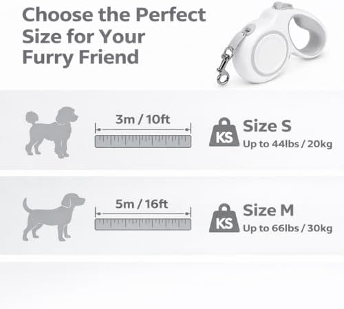 10-16FT, Highly Reflective Retractable Dog Leash - Image 3