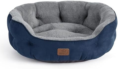 Bedsure Small Dog Bed Washable, Round Cat Beds by BEDSURE