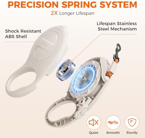 Sevy Glowie Retractable Dog Leash - Image 4