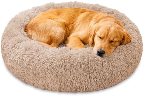 JOLLYVOGUE Calming Washable Dog Bed by JOLLYVOGUE