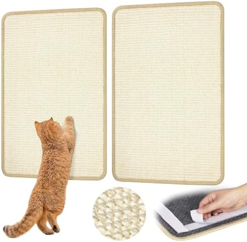 Cat Scratch Furniture Protector Pad Sisal Mat by GraciadecoStorage
