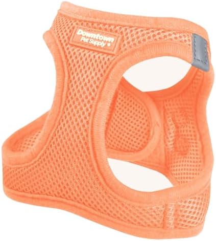 Downtown Pet Supply Pastel Tangerine X-Small Step-In Harness by DowntownPetSupply