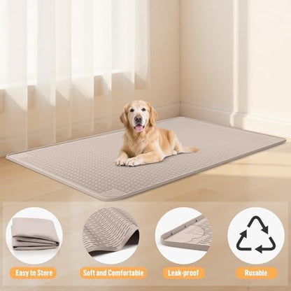 Silicone Dog Bed Mat 40"x 40" Crate Mat - Image 2