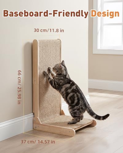 26" Cat Scratcher, L-Shaped Scratch Pad - Image 5