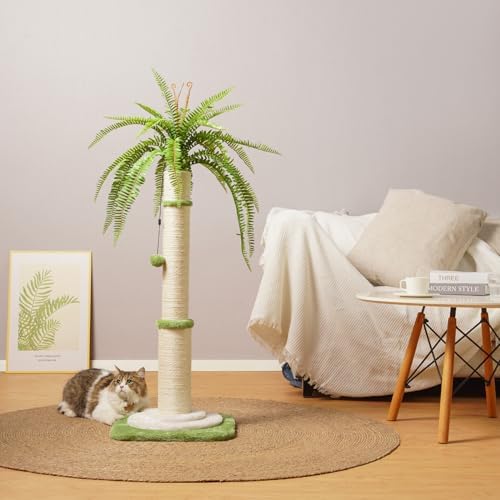 42" Tall Palm Tree Cat Scratching Post - Image 2