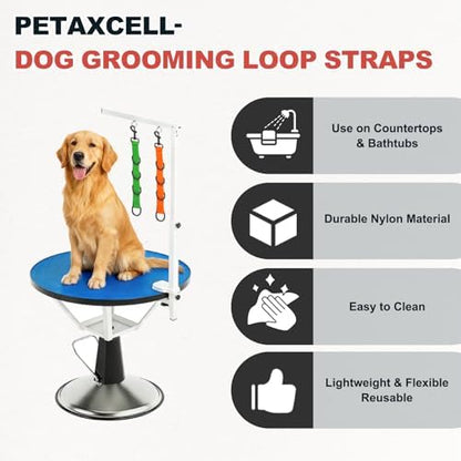 Pet Dog Grooming Loops, Adjustable Nylon Table Arm Extender Belly Strap - Image 4