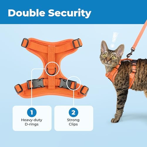Voyager Escape-Proof Step-in Cat Harness & Leash - Image 5