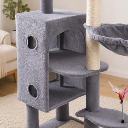 HUITREE 45in Cat Tree Tower - Image 6