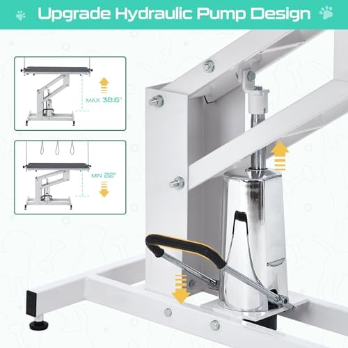 43.3 in Hydraulic Dog Grooming Table - Image 4