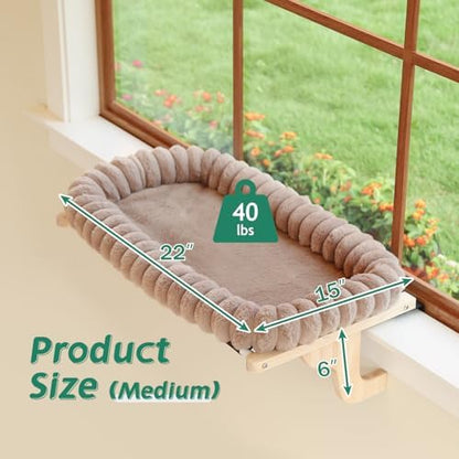 Zakkart SnugCloud Cat Perch for Windowsill - Image 7