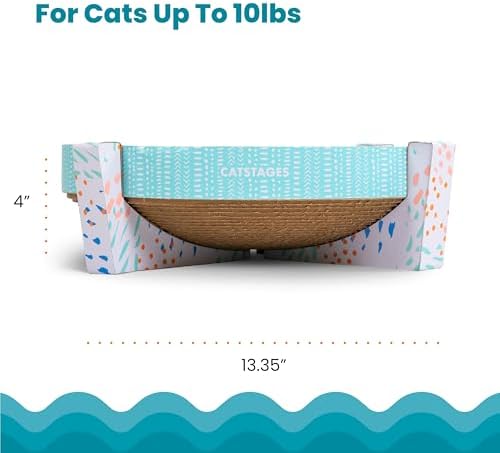 Catstages Scratch, Snuggle & Rest 2-in-1 Cat Scratcher & Lounger - Image 5