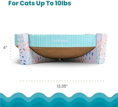 Catstages Scratch, Snuggle & Rest 2-in-1 Cat Scratcher & Lounger - Image 5