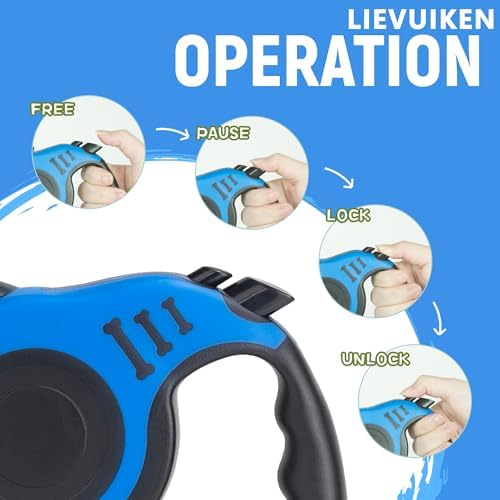 Retractable Dog Leash Automatic Telescopic Tractor Dog Tape - Image 5
