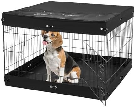 VEVOR Dog Playpen, Dog Fence Indoor and Outdoor Pen by VEVOR
