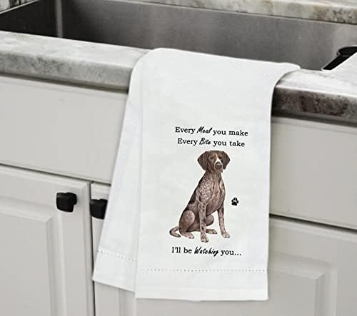 E&S Imports Weimaraner Kitchen Towels - Image 2