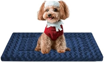 Dog Bed Mat - Crate Pad - Reversible Mat by FogkissComfyPawsHome