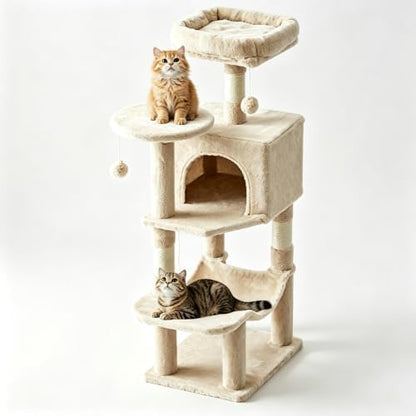 DUMOS Small 44 Inch Cat Tree Tower by DumosLifestyle