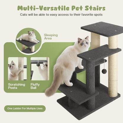 4-Step Pet Steps for Cats/Dogs, Cat Stairs - Image 4