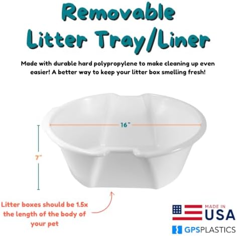 Good Pet Stuff Original Hidden Litter Box Planter, Decorative Cat Litter - Image 6