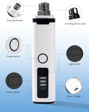 Electric Dog Nail Grinder for Small Medium Large Breeds - Image 7