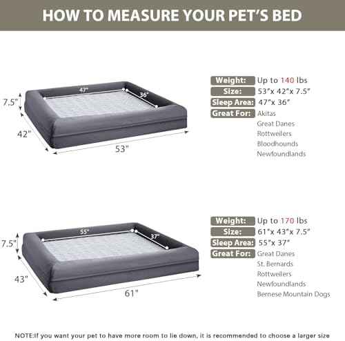 WNPETHOME Giant Dog Bed Orthopedic - Image 5