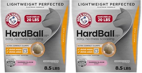 ARM & HAMMER Hardball Lightweight Easy No-Mess Scooping Garden Bloom Scent by ARMHAMMER