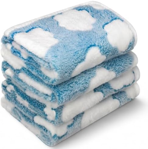 Tatuo 4 Pcs Fleece Dog Blankets by Tatuo