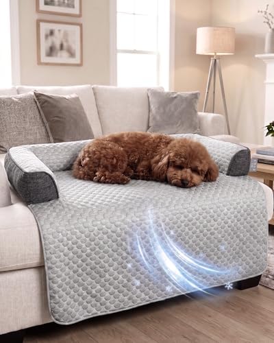 Cooling Dog Bed/Mat for Couch, Medium Size Cooling Mat for Dog by IUUI