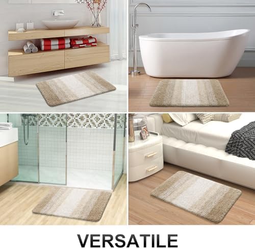 OLANLY Bathroom Runner Rug 54x24, Extra Soft Absorbent Microfiber Bath Rugs - Image 6