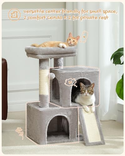 PAWZ Road 30" Cat Tower, Small Cat Tree - Image 5