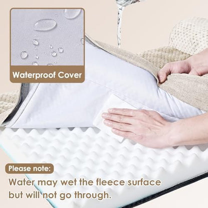 EHEYCIGA Extra Large Dog Bed Othorpedic, Memory Foam XL Dog Bed - Image 3