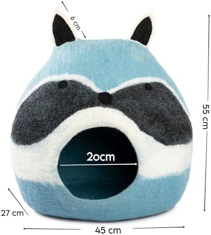 Luxurious Merino Wool Cat Cave - Image 4