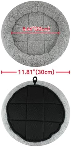 Round Cat Bed Washable Cat Donut Bed - Image 6