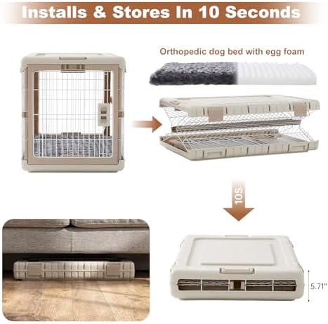ZOMISIA Collapsible Dog Crate - Image 6