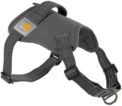 Carhartt Nylon Duck No Pull Dog Harness Gravel S by Carhartt