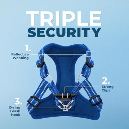 Best Pet Supplies Voyager Adjustable Step-in Flex Breathable Mesh Dog Harness - Image 2