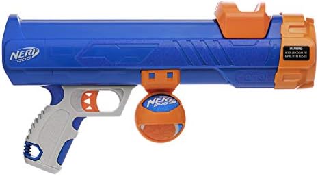 Nerf Dog Tennis Ball Blaster Gift Set Dog Toy, 12 Inch Ultra Compact Blaster by GramercyProductsInc