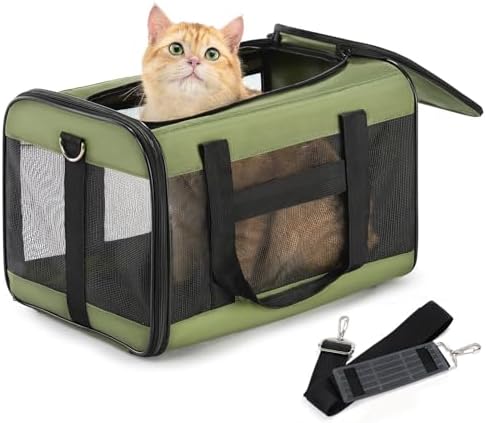 Conlun Cat Carrier Soft-Sided Pets Travel Carriers by Conlun