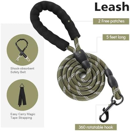 No Pull Tactical Dog Harness Medium Sized Dog, Service Dog Vest - Image 6