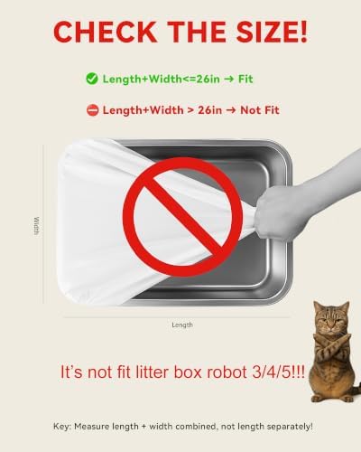 90 Count Cat Litter Box Bags for Automatic Cat Litter Box - Image 3