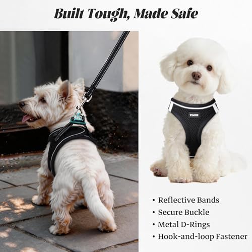 YIMEIS Dog Harness and Leash Set, No Pull Soft Mesh Pet Harness, Reflective - Image 5