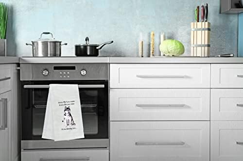 SIBERIAN HUSKY Kitchen Towels - Image 3