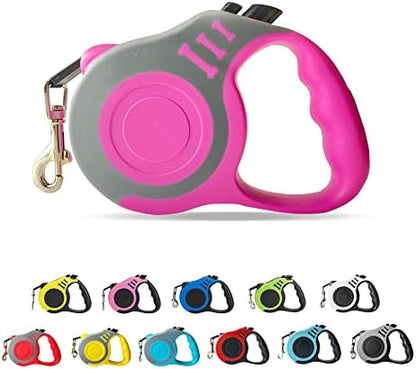 Retractable Dog Leash Automatic Telescopic Tractor Dog Tape by LIEVUIKEN