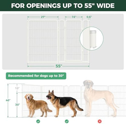 FXW Dog Gate, Extra Wide Adjustable - Image 6