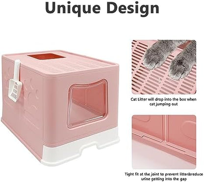 XL Foldable Cat Litter Box - Image 4