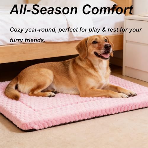 Dog Bed Mat - Reversible Dog Crate Bed Mats, Soft & Breathable Kennel Pad - Image 6