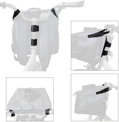 Pet Carrier Bicycle Basket Bag Pet Carrier/Booster Backpack - Image 6