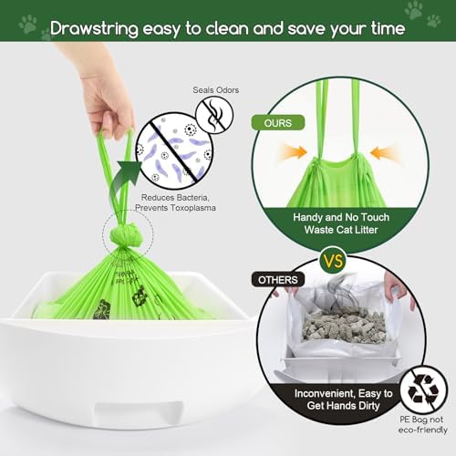 Biodegradable Cat Litter Liner Bags Compatible - Image 3